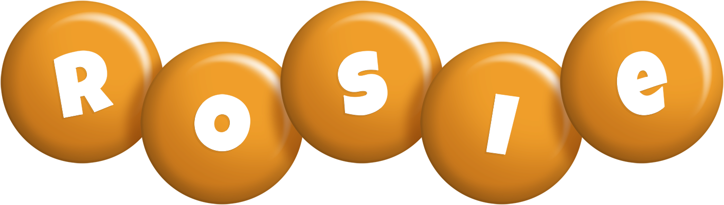 Rosie candy-orange logo
