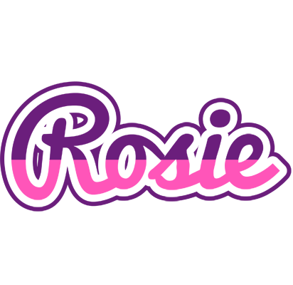 Rosie cheerful logo