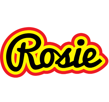 Rosie flaming logo