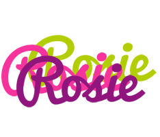 Rosie flowers logo
