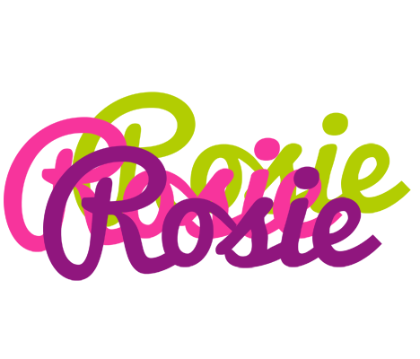 Rosie flowers logo