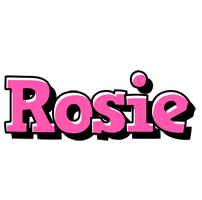 Rosie girlish logo