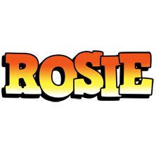 Rosie sunset logo