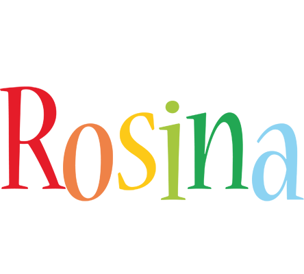 Rosina birthday logo