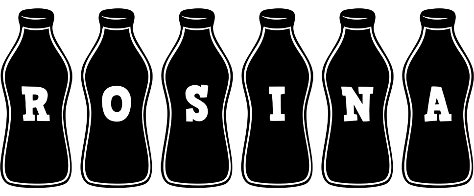 Rosina bottle logo