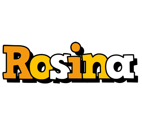 Rosina cartoon logo