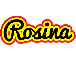 Rosina flaming logo