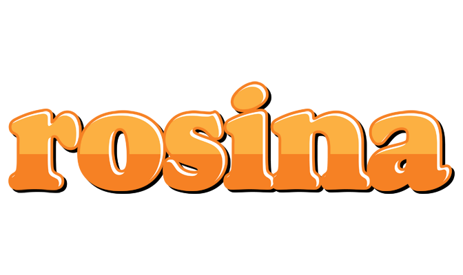 Rosina orange logo