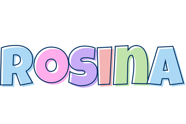 Rosina pastel logo