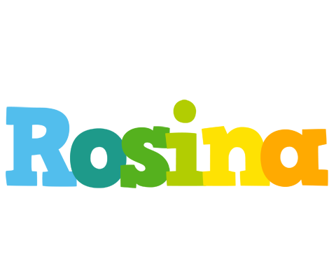 Rosina rainbows logo