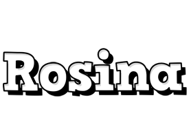 Rosina snowing logo