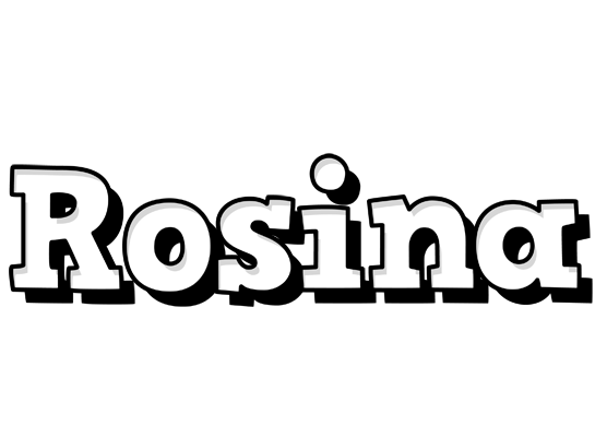 Rosina snowing logo