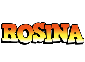 Rosina sunset logo