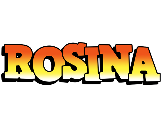 Rosina sunset logo