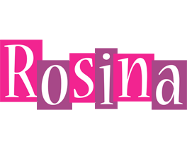 Rosina whine logo