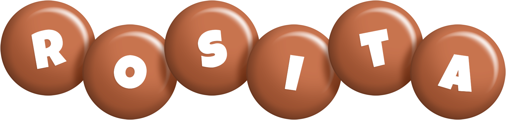 Rosita candy-brown logo