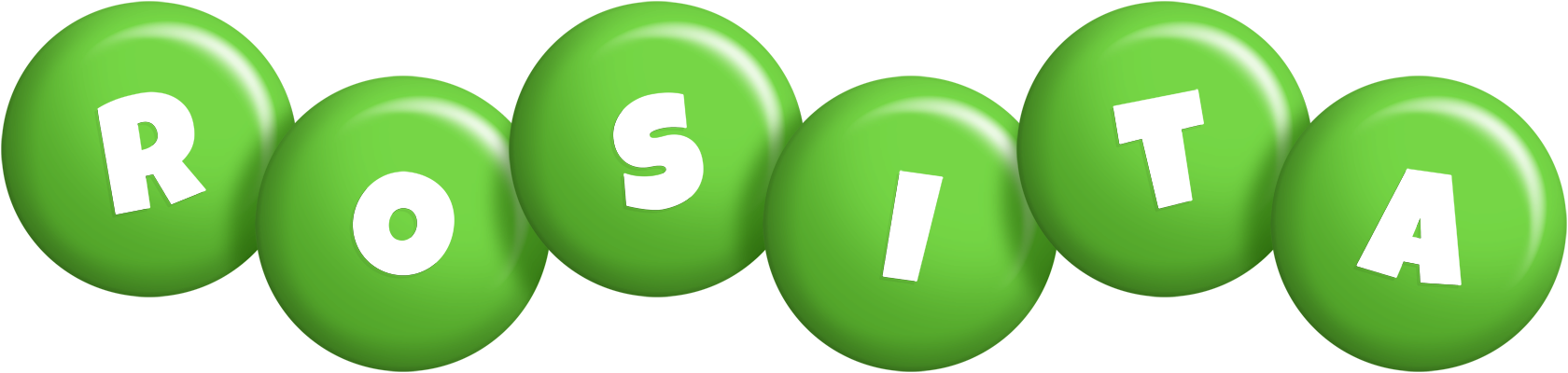 Rosita candy-green logo