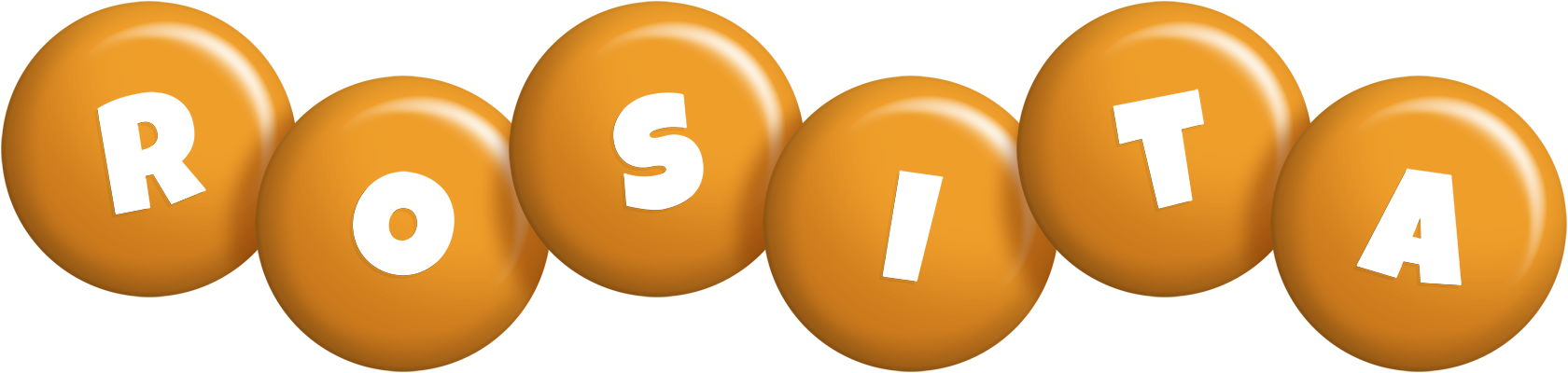 Rosita candy-orange logo