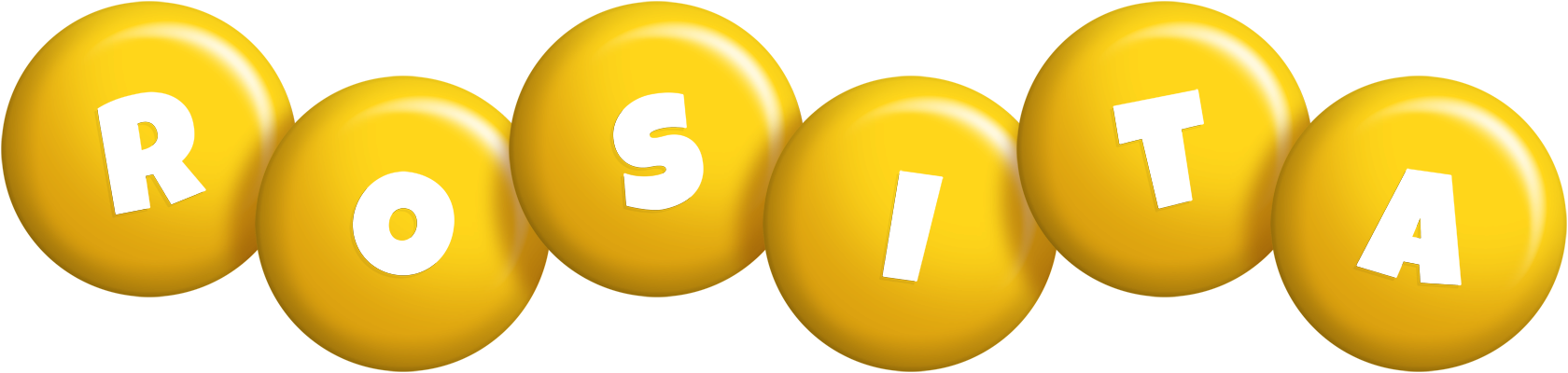 Rosita candy-yellow logo