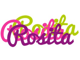 Rosita flowers logo