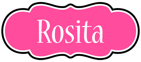 Rosita invitation logo