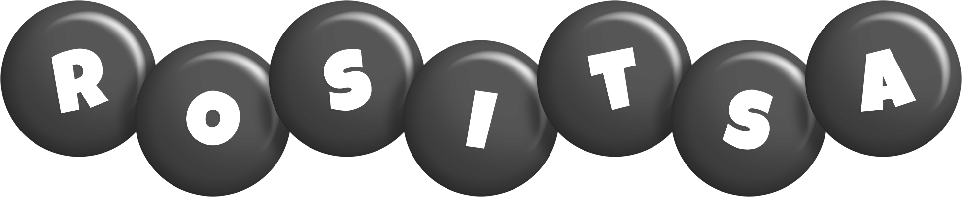 Rositsa candy-black logo