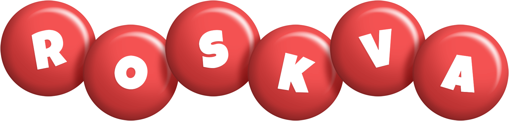 Roskva candy-red logo