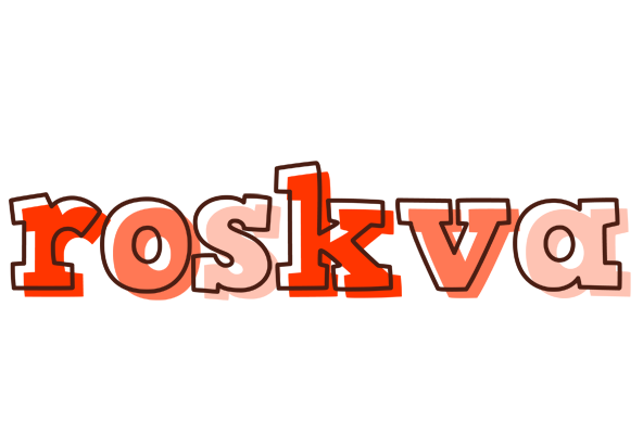 Roskva paint logo