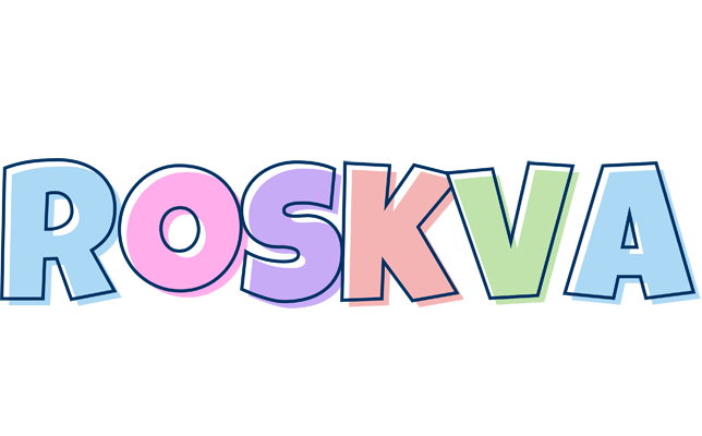 Roskva pastel logo