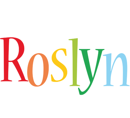 Roslyn birthday logo