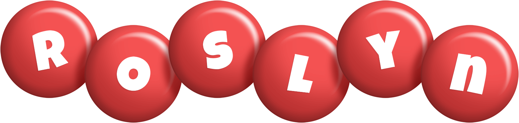 Roslyn candy-red logo