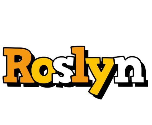Roslyn cartoon logo