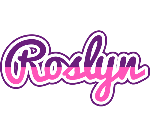 Roslyn cheerful logo