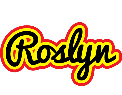 Roslyn flaming logo