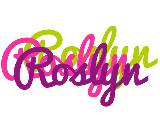 Roslyn flowers logo