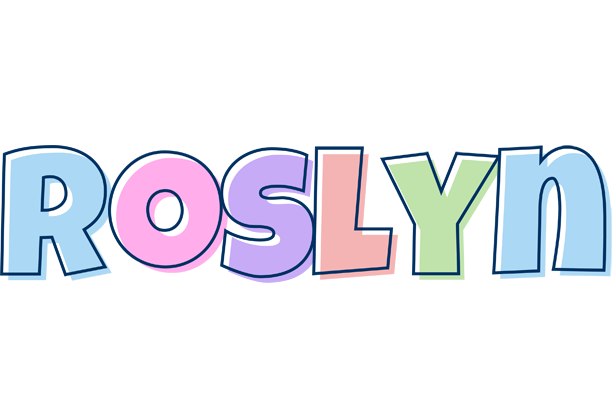 Roslyn pastel logo