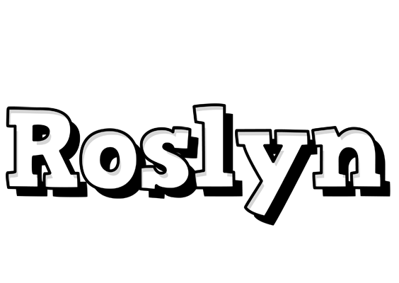 Roslyn snowing logo