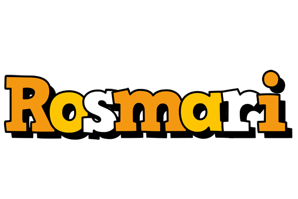Rosmari cartoon logo
