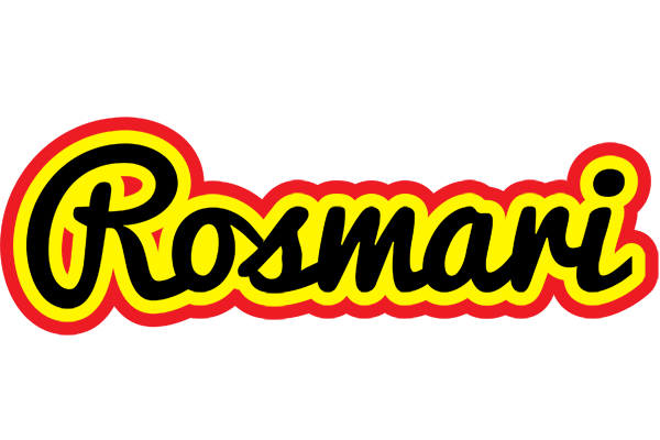 Rosmari flaming logo