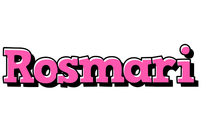 Rosmari girlish logo