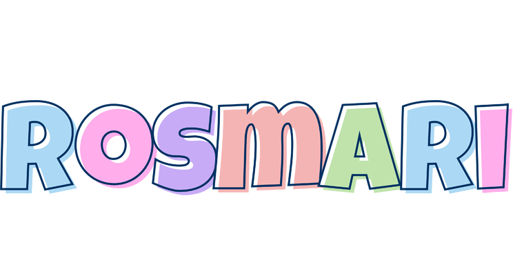 Rosmari pastel logo