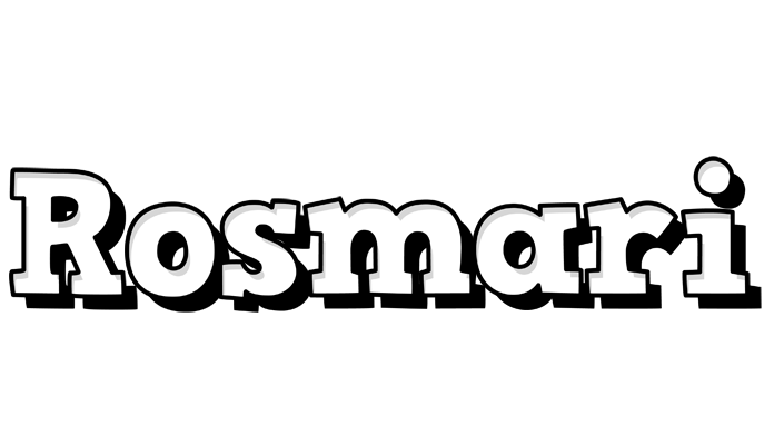 Rosmari snowing logo