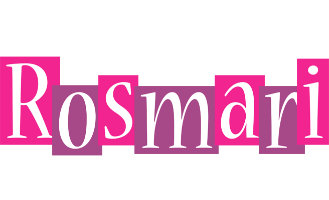 Rosmari whine logo