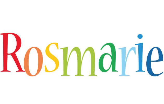 Rosmarie birthday logo