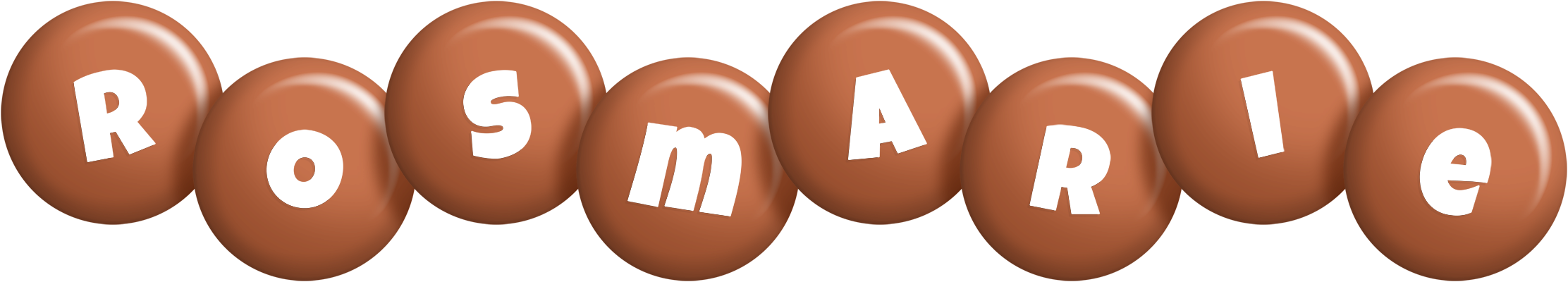 Rosmarie candy-brown logo