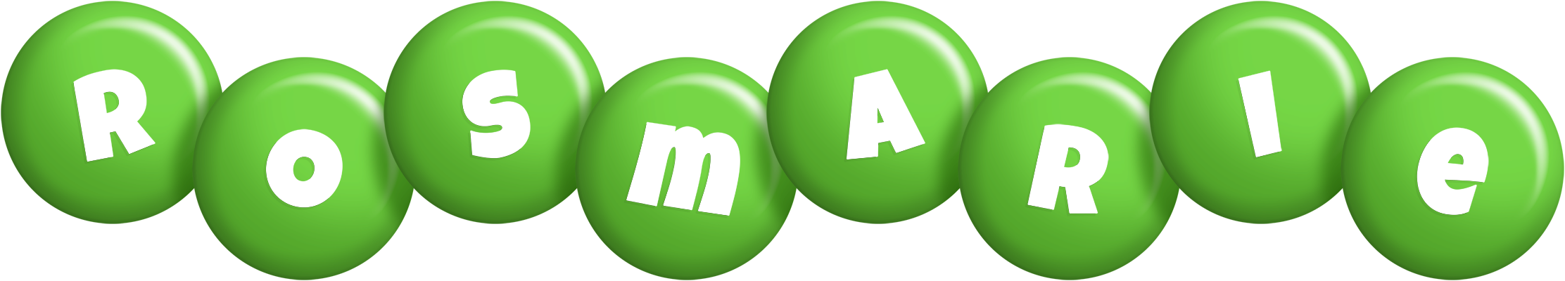 Rosmarie candy-green logo