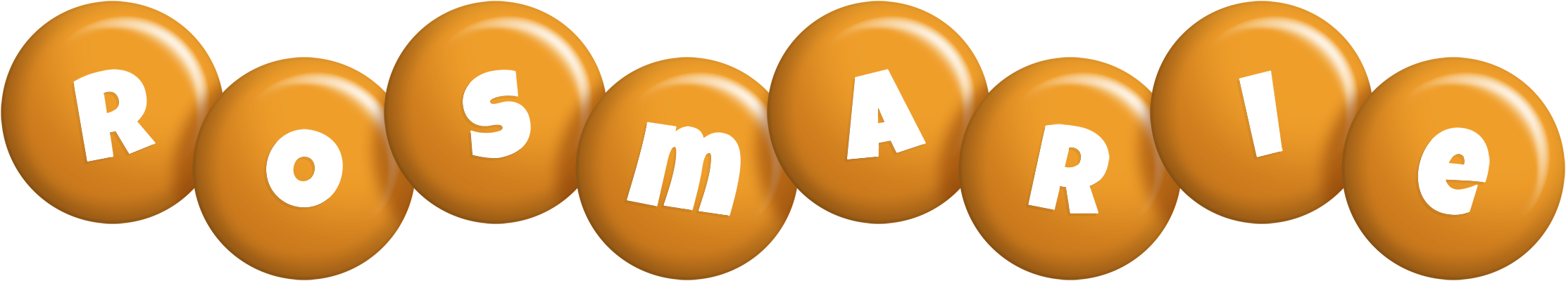 Rosmarie candy-orange logo