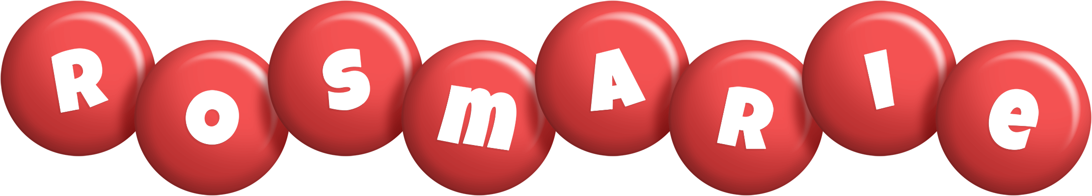 Rosmarie candy-red logo