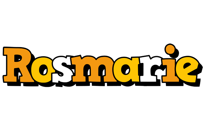 Rosmarie cartoon logo