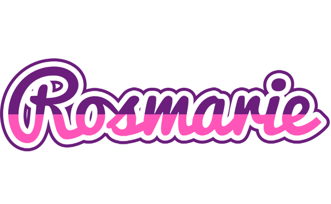 Rosmarie cheerful logo